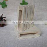 FSC Handmade Wooden Mini Pallet Wooden Drink Coaster thumbnail-3