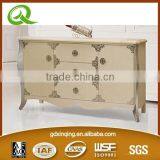 F286 Tempered Glass Modern Console Table thumbnail-6