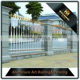 Decorative Outdoor Villa Garden Fence Powder Coated Aluminum Fence Post thumbnail-6