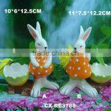 Easter Decorations Factories-Ceramic Rabbit thumbnail-1