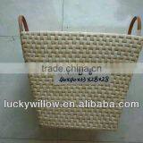 Homes Storage Handwoven Medium Tapered Straw Basket Weaving thumbnail-6