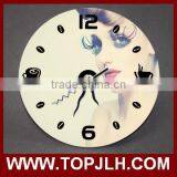 Modern Home Decorative Wooden Wall Clock for Logo Printing thumbnail-2