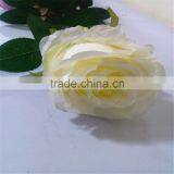 SJ20170003 White Artificial Silk Flower Rose Bud thumbnail-3