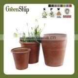 Decorative Garden Wholesale Clay Pots From Greenship/ 20 Years Lifetime/ Lightweight/ UV Protection/ Eco-friendly thumbnail-1