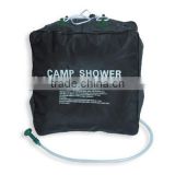 Camping equipment sun shower bag 10 Gallon quick-hot