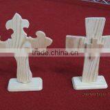 Small Decorative Cheap Wooden Crosses for Crafts thumbnail-1