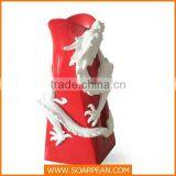 Office Decorative Fiberglass Chinese Rragon Flower Pot thumbnail-2