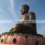 Outdoor Decoration Feng Shui Bronze Buddha Statue for Travel in Taiwan thumbnail-2