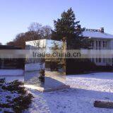 Home Decoration Mirror Polished Stainless Steel Abstract Garden Sculpture thumbnail-1