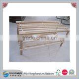 Wood Shoe Shelf Entryway Organizer Rack Shoes Storage Boots Shelves CN thumbnail-3