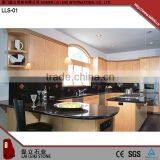 Various Shapes Indian Granite Black Galaxy Black Polished Granite Table Top for Dining thumbnail-2