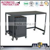 Lockable Cheap Movable Office CKD Metal Rolling Desk thumbnail-1