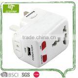 Top Quality Electronic Products Travel Adapter With Dual Usb Charger thumbnail-1