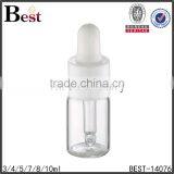 Clear Cosmetic Oil Mini 2ml Glass Vials Suppliers With White Plastic Dropper thumbnail-1