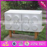 2016 New Design White Wooden Storage Bins for Children W08C169 thumbnail-4