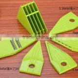 New Plastic Mandolin Food Slicer Vegetable Grater Shredder Cutting thumbnail-4