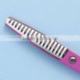 CA-618DP 6inch Opposing Handle Pink Pet Grooming Scissors thumbnail-3