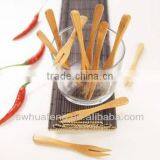 2016 Fashion Bamboo Vegetable &fruit Fork