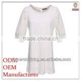 Hot Sale Chinese Manufacturer Ladies' Pencil Neck Design Cheap Winter Dresses thumbnail-1