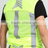 hi Visibility Sport Reflective Vest Soft Fabric for Ridding thumbnail-2