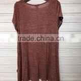 GZY Summer Short Sleeve Casual Lady Top Stock thumbnail-2