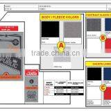 2014 Stock Boys / Mens / Big Mens Polyester Winter Sherpa Lined Fleece Jacket /coat thumbnail-2