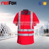 Black Cheap Reflective Safety T-shirt for Worker Cotton Pique Reflective T-shirt Reflective Lime T-shirts thumbnail-1
