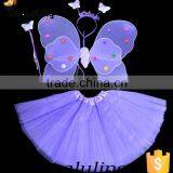Girls Fancy Dress Angel Wings With Tutus Party Wears New Products thumbnail-4