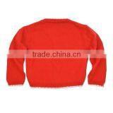 Sweater Knit Fabric Models Sweater for Girls Cardigan Sweater thumbnail-2