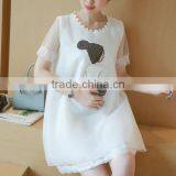 Zm51280a 2016 Cartoon Picture Pregnant Clothes Pregnant Chiffon Dress thumbnail-4