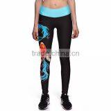2017 High Quality Custom Made Women Blank Fitness Sublimation Yoga Leggings For Women thumbnail-2