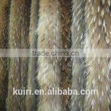Real Fur Collar 100% Genuine Raccoon Scarf 68cm *11cm Fur Trim of Down Coat thumbnail-5