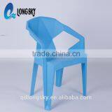 LS-4188 Wholesale High Quality Plastic Bar Chair Event Stacking Chair Modern Creative Geometry Chair for Restaurant thumbnail-2
