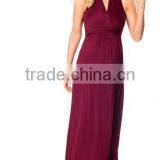 Sleeveless Babydoll Maternity Maxi Dress China Supplier thumbnail-1