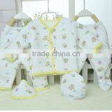 Wholesales Spring Printing Baby Clothes Romper Set thumbnail-2