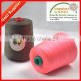 China 40s Colored 100 Polyester Spun Yarn Dyed thumbnail-1