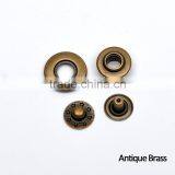 4 Part Brass Metal Snap Button 16mm Bubble Fastener Black/nickle/Bronze Jacket Fastener thumbnail-4