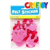 OEM Diy Sticker Colorful Felt Sticker Cut Price thumbnail-1