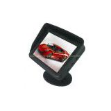 3.5 inch car rearview monitor with two video input