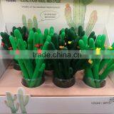 Creative Cute Novel Cactus Shape Gel Pen Gift for School Kids thumbnail-3