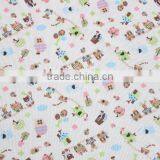 Waterproof Terry Cloth Bamboo Fiber Composite With White TPU