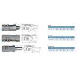 ZJ-320 Carbon Steel European Standard Single Shut-off Air Hose Fitting thumbnail-2