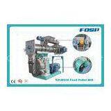 SZLH508 High Grade Livestock Feed Pellet Mill Machine With Stainless Steel Feeder