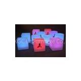 LED ottoman cube / Lighting Furniture / Unbreakable Glowing Table