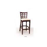 A03# Wood Bar Chair thumbnail-1