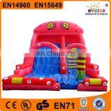 giant cheap red octopus inflatable slide for adult on sale