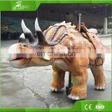 KAWAH 3.5 Meters Long Dinosaur Rides Robotic Triceratops Ride thumbnail-3