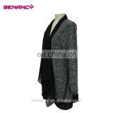 Cardigan 2017 Women Zebra Printed Sweater Knitwear Cardigan With Shawl Neck thumbnail-6