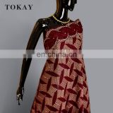 2017 wine red african dry lace suitable for man and woman