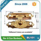 Custom Design Golden Metal Box Hardware,gift Box Lock thumbnail-5